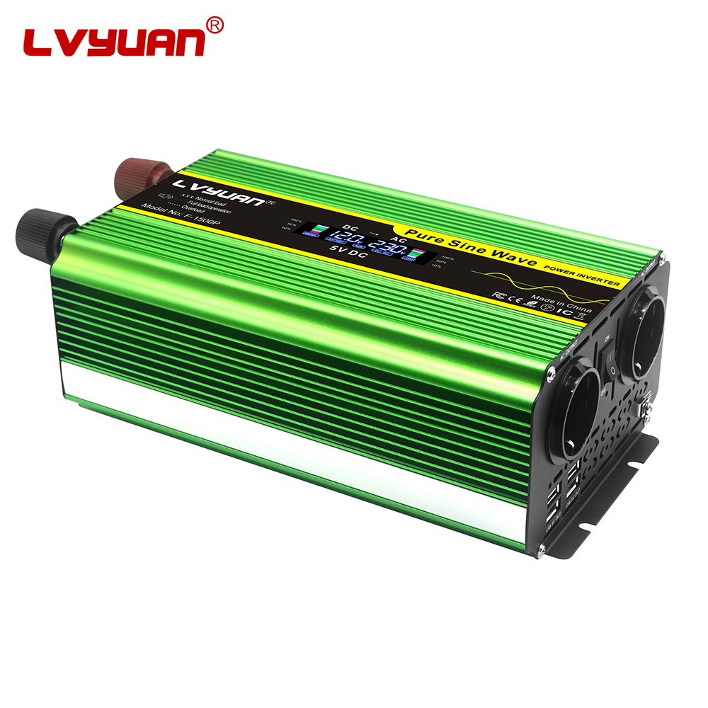 Pure Sine Wave Inverter - LVYUAN Saf Sinüs Dalgası İnvertörü 1600