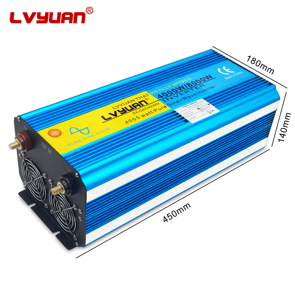 Pure Sine Wave Inverter - Lvyuan Ev Tipi 4000W 8000W Güneş