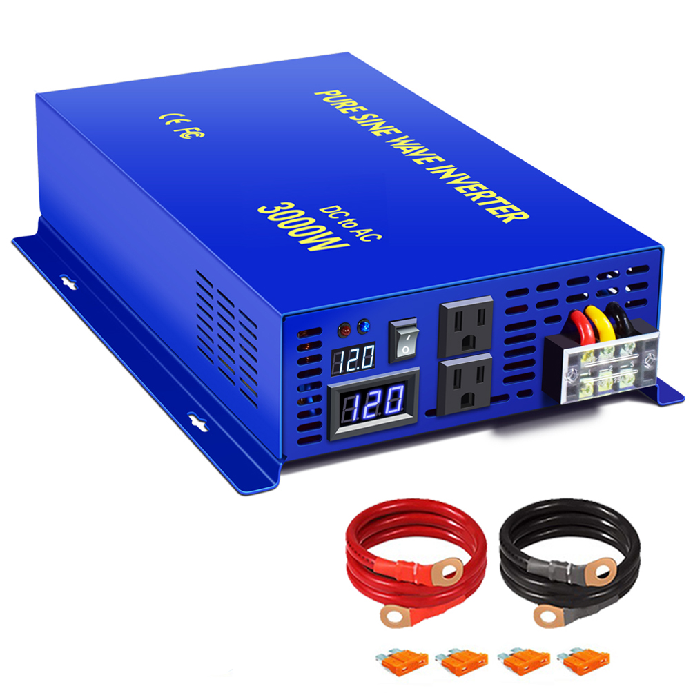 Pure Sine Wave Inverter - 2026 Sıcak Fırsat WZRELB 3000W Araç