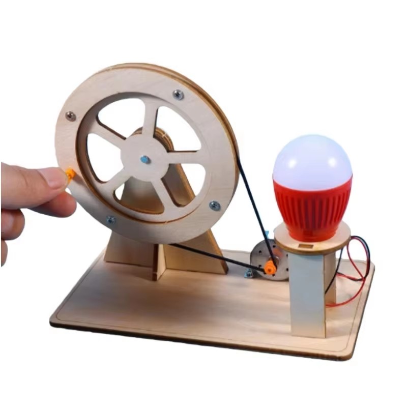 Renewable Energy Demonstration Kit - Kendin Yap El Kranklı Jeneratör Bilim