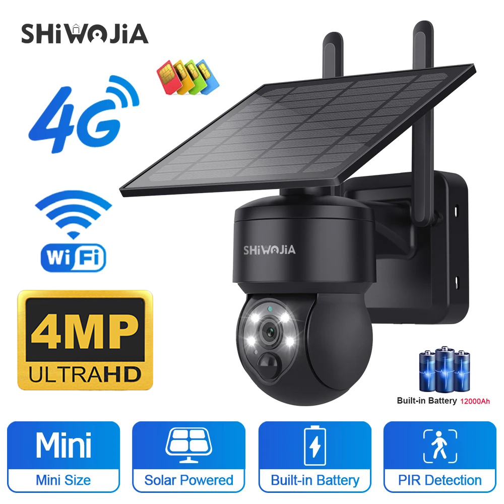 SHIWOJIA WIFI Kablosuz PTZ Gün - Solar Panel Tilt Mount incelemesi ve fiyatı