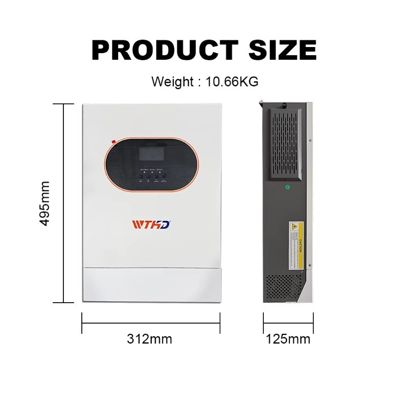 6.2KW Tek Fazlı Şebeke Dışı Hi - Pure Sine Wave Inverter incelemesi ve fiyatı