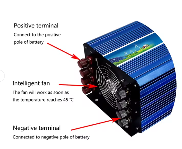 Çok fonksiyonlu dijital ekranl - Pure Sine Wave Inverter incelemesi ve fiyatı