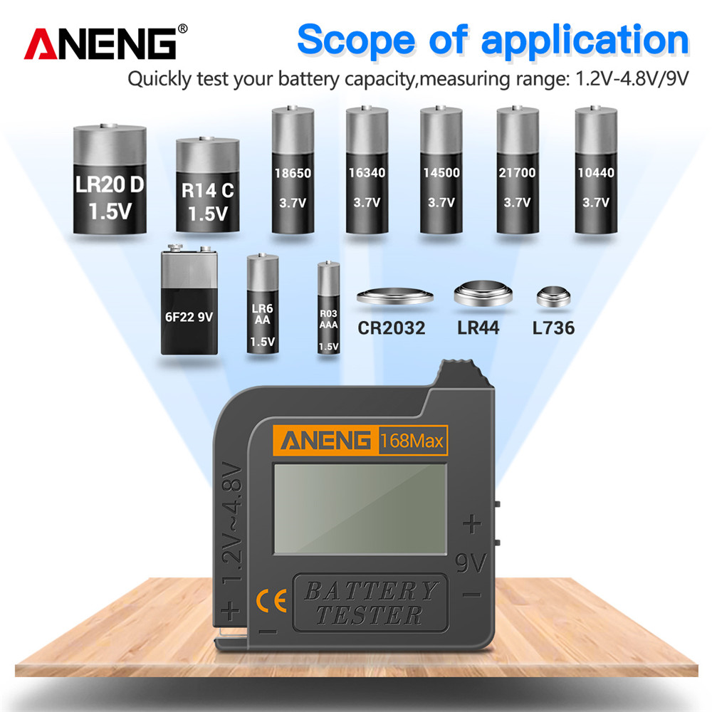 ANENG 168MAX Kendinden Güçlü D - Renewable Energy Demonstration Kit incelemesi ve fiyatı