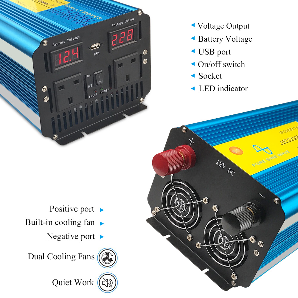 2026 Lvyuan Saf Sinüs Dalga İn - Pure Sine Wave Inverter incelemesi ve fiyatı