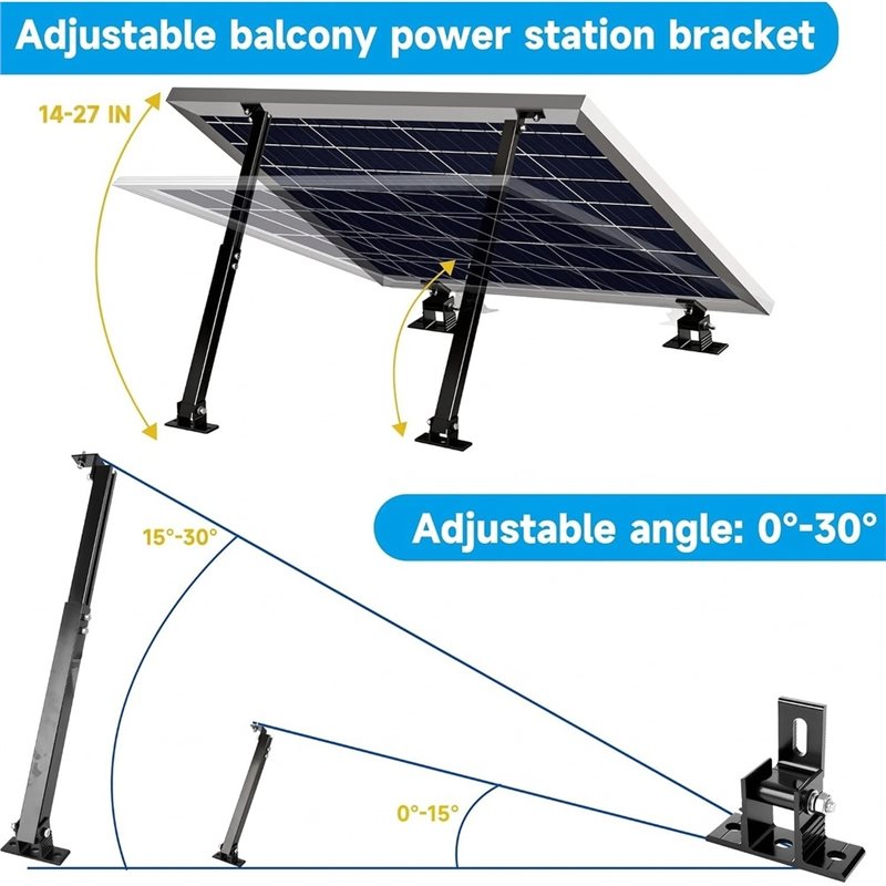 ABHI-Ayarlanabilir Güneş Panel - Solar Panel Tilt Mount incelemesi ve fiyatı
