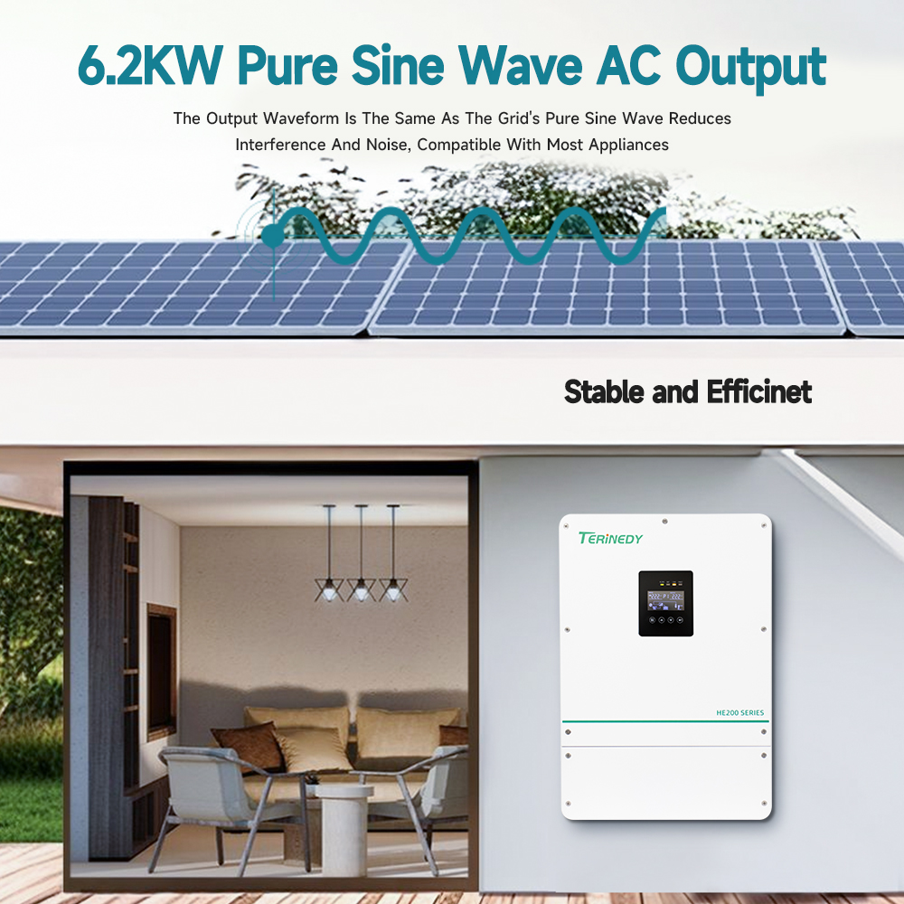 Akıllı 6kW 48V Dahili MPPT Saf - Pure Sine Wave Inverter incelemesi ve fiyatı