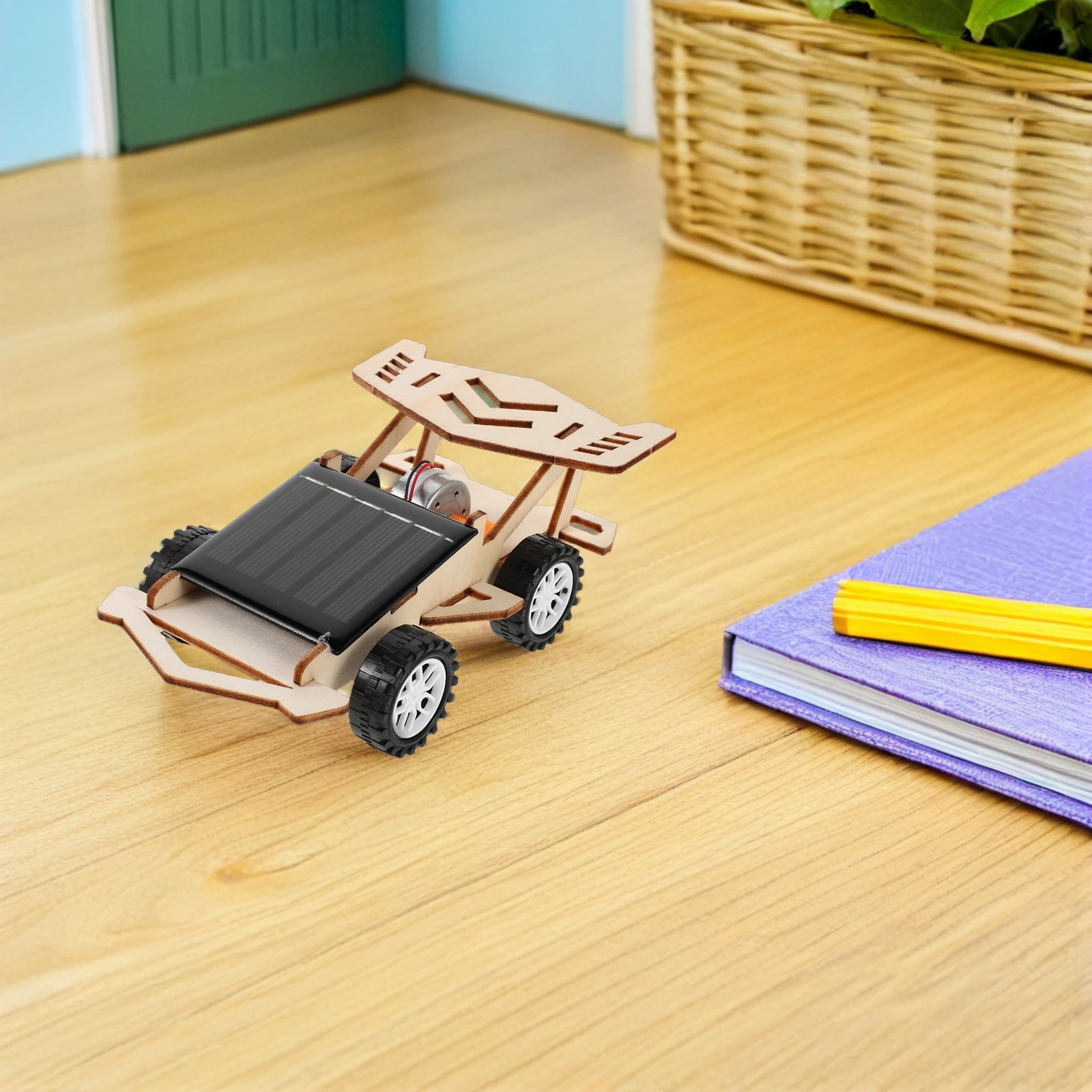 3 Parçalı Güneş Enerjili Araba - Renewable Energy For Kids incelemesi ve fiyatı