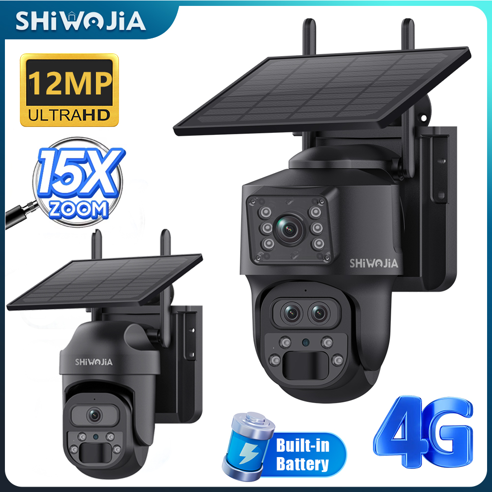 SHIWOJIA 15X ZOOM Güneş Kamera - Solar Panel Tilt Mount incelemesi ve fiyatı