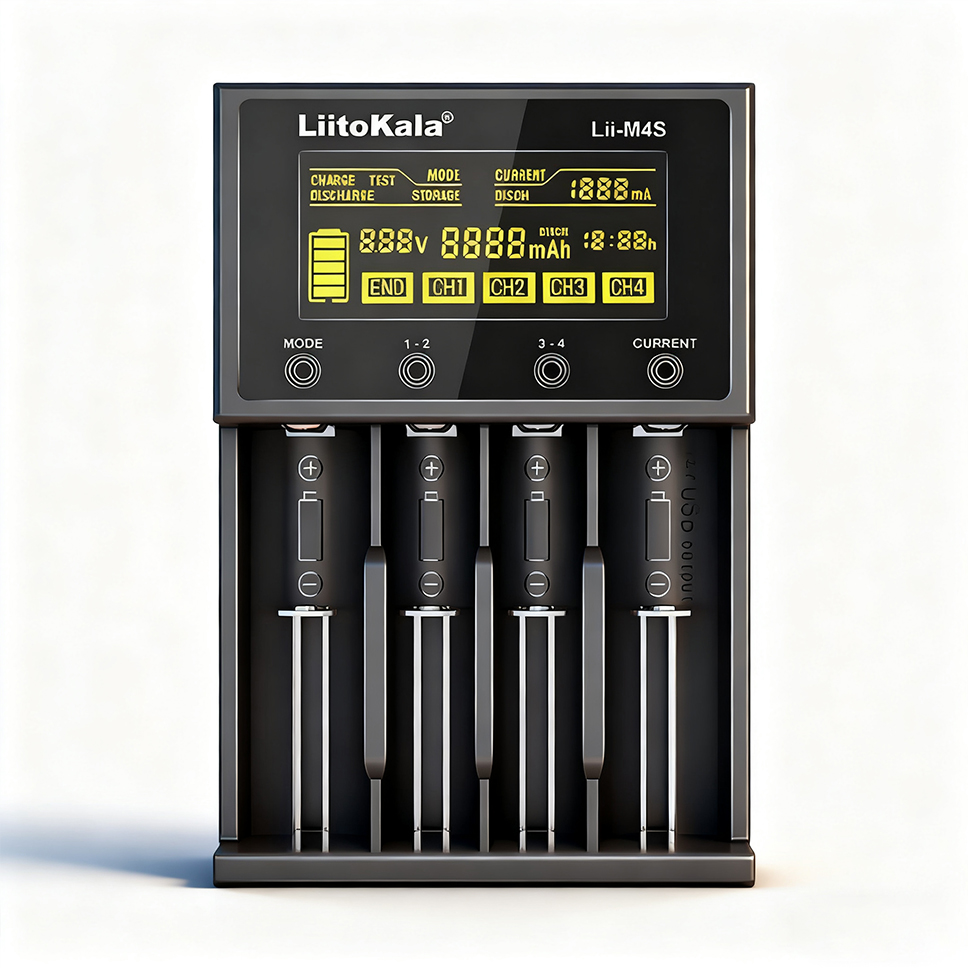 Liitokala Lii-M4S Akıllı Şarj  - Renewable Energy Demonstration Kit incelemesi ve fiyatı